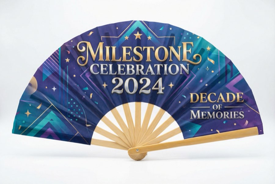 Custom Fans for Quinceañeras — custom bamboo hand fans