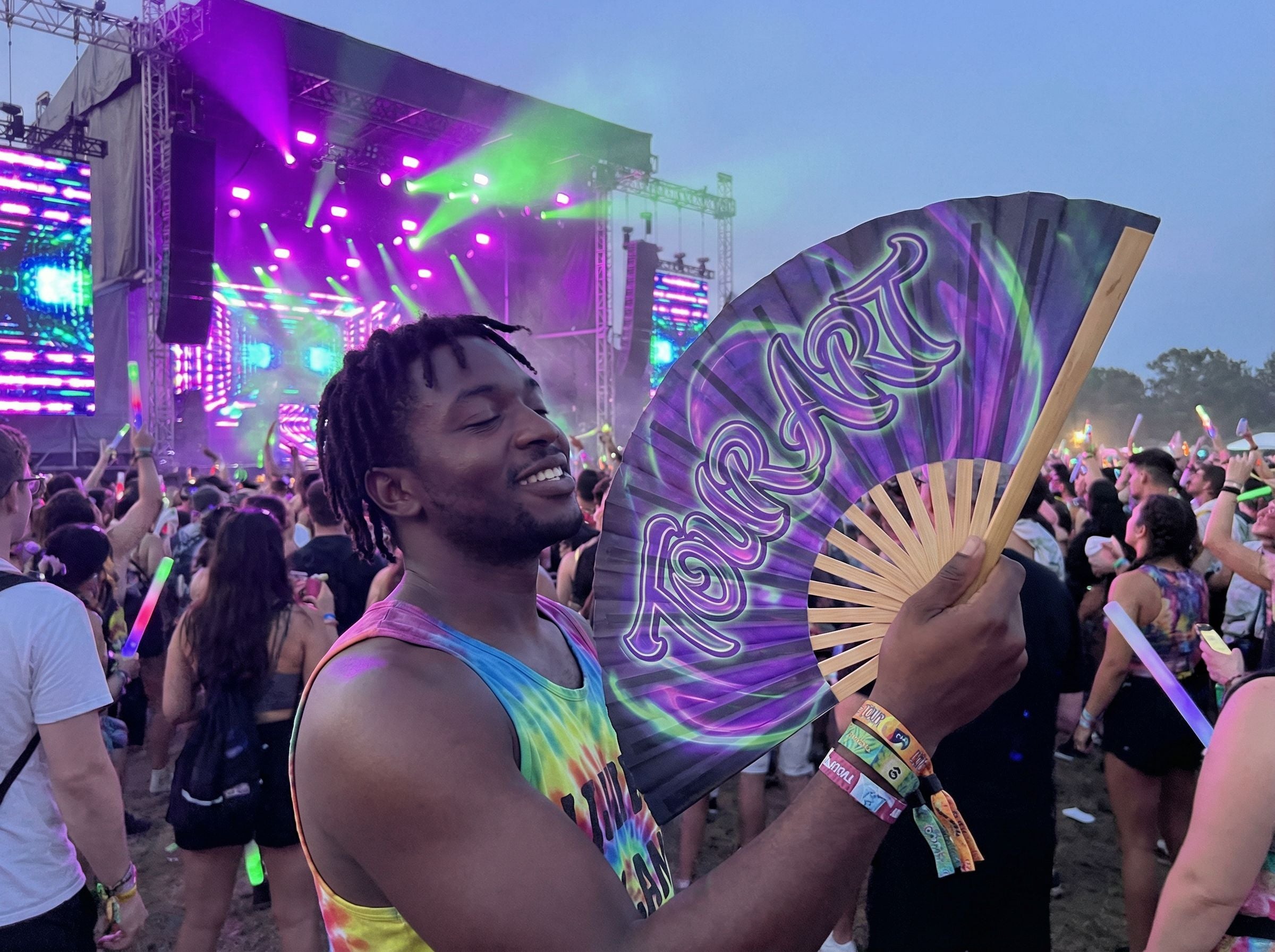 Festival fans