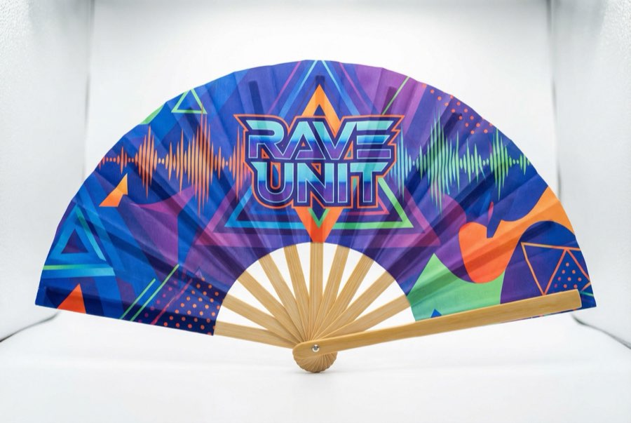 Custom Fans for Pep Rallies — custom bamboo hand fans