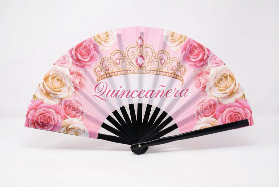 Custom Fans for Hispanic Heritage Events — custom bamboo hand fans