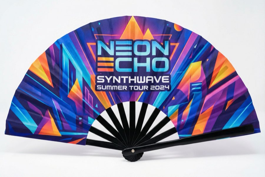 Custom Fans for Concerts — custom bamboo hand fans